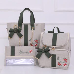 Kit Maternidade Personalizado Bolsas Bordadas