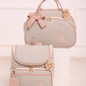 Kit de Bolsas Maternidade Linha Luxo com Urso