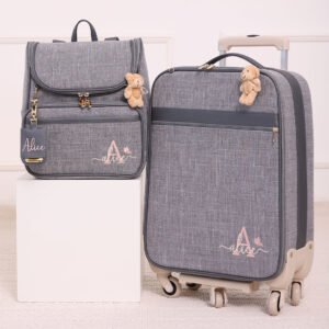 Kit de Bolsas Maternidade Personalizadas Com Rodas