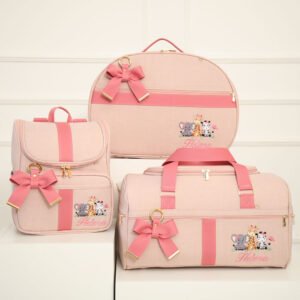 Kit de Bolsa Personalizada Salmon Color