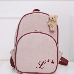 Backpak Maternindade Purse Personalizada Rose