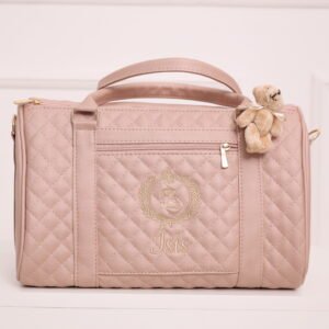 Travel Bag Maternindade Personalizada Bege Bear