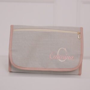 Wristlet Personalizada Cor Cinza