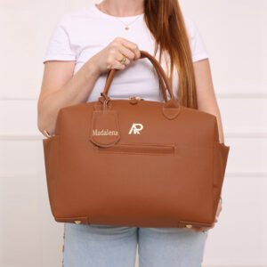 Bolsa Personalizada Maternidade Premium Terracota